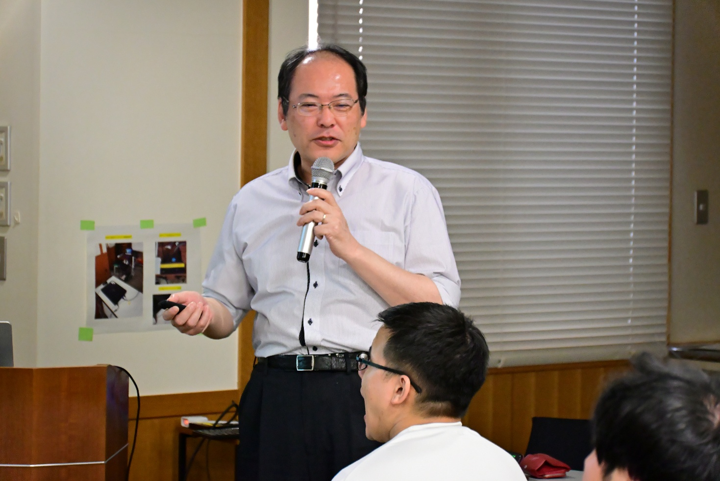 細谷研究所長による研究所紹介
